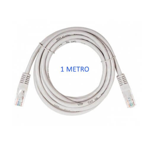Cable de red armado internet interior 1 metro
