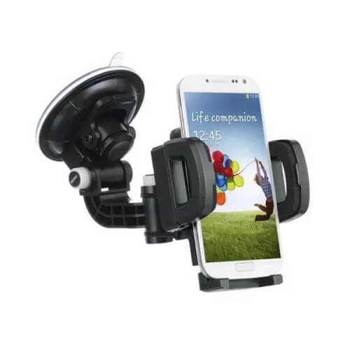 Soporte celular sopapa para auto ajustable 360 grados