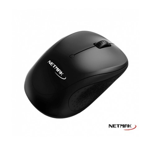 Mouse óptico inalámbrico USB Marca Netmak