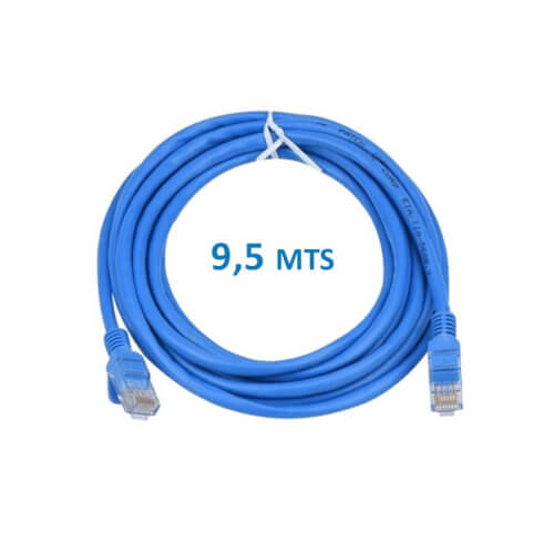 Cable de red armado internet interior 9,5 metros económico