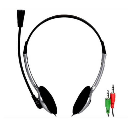 Auriculares vincha para PC con microfono NOGA