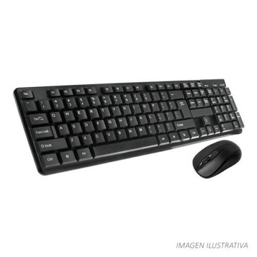 Kit teclado y mouse inalambrico Int.Co