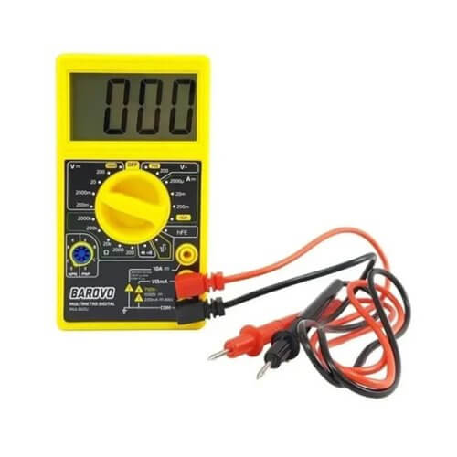 Multimetro digital tester c/buzzer 860U Barovo