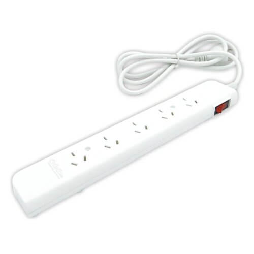 Prolongador zapatilla 5 tomas cable 1,50mts Tbcin