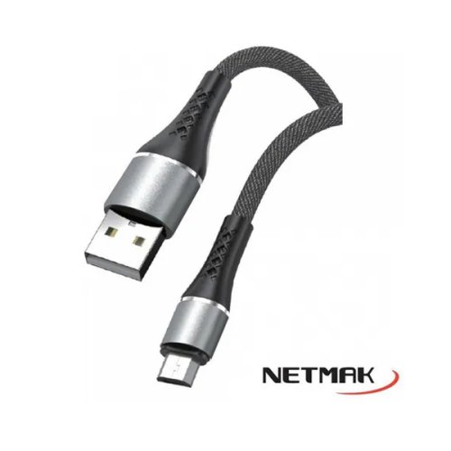 Cable USB a micro usb 1 metro 2A NETMAK
