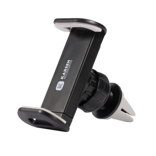 Soporte celular GPS estirable auto rejilla aire ventilación reforzado