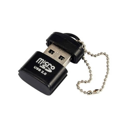 Lector de memoria microsd usb 2.0 mini llavero