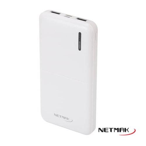 Cargador portátil power bank 10000mAh Netmak