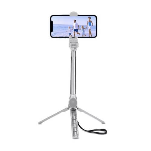 Palo selfie bluetooth monopod y tripode celulares 65cm
