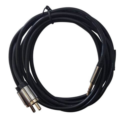 Cable 2 RCA a miniplug 1,50mts Vention