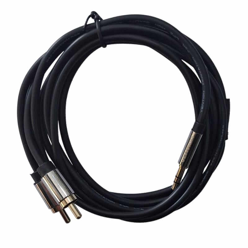 Cable 2 RCA a miniplug 1,50mts Vention