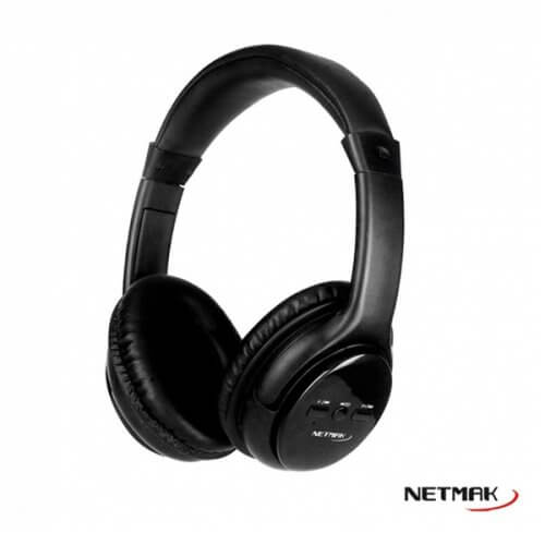 Auriculares inalambricos vincha bluetooth dual Netmak B21