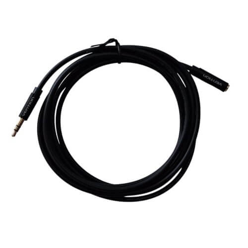 Alargue para auriculares miniplug 2mts Vention