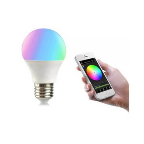 Lámpara bulbo smart led multicolor inteligente 10W BAW