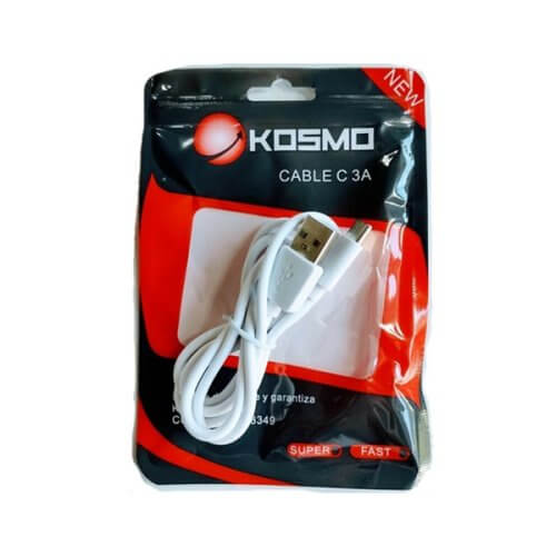 Cable usb a tipo C 3A KOSMO