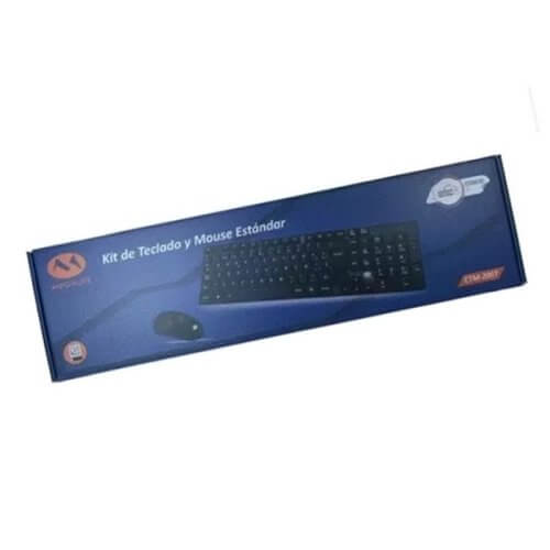 Kit teclado y mouse con cable usb Megalite