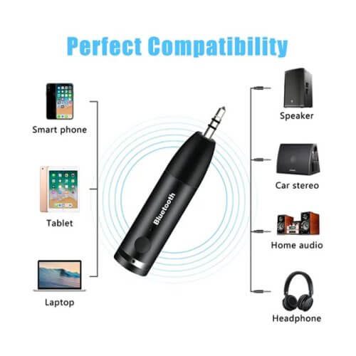 Receptor bluetooth inalambrico audio sunydeal 5.0