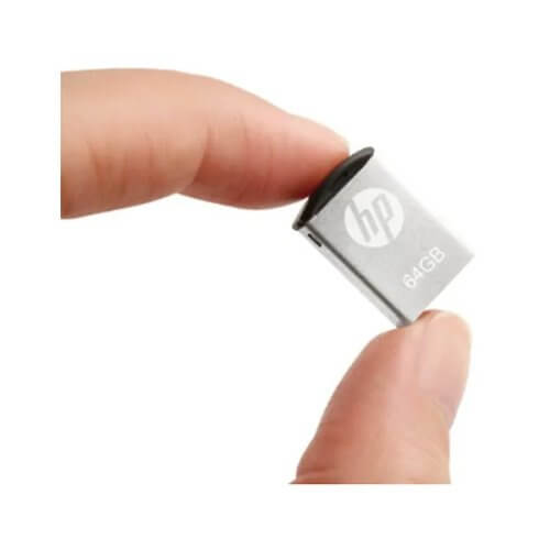 Pendrive HP 64gb mini nano metalico usb 2.0