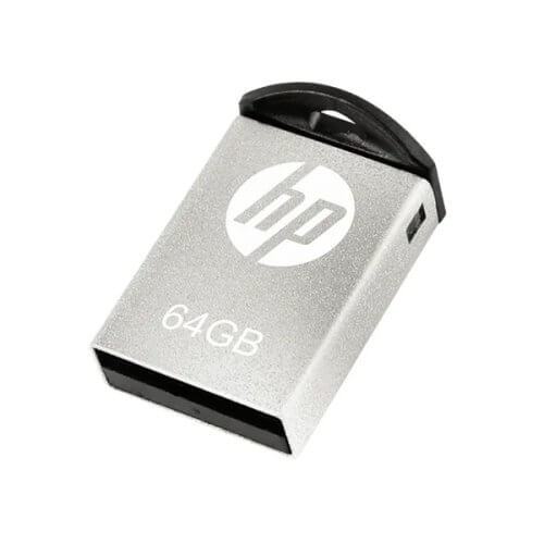 Pendrive HP 64gb mini nano metalico usb 2.0