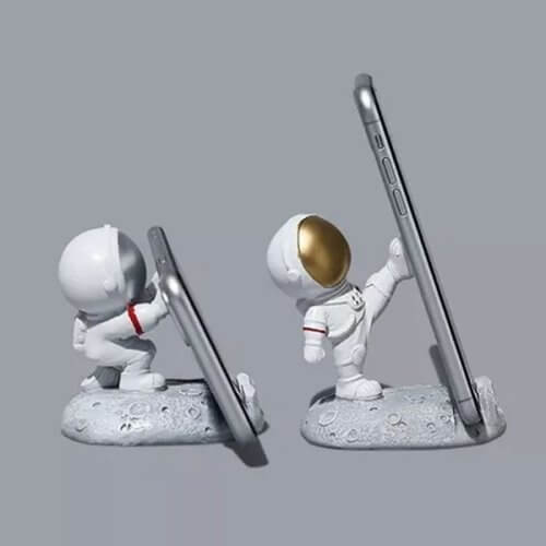 Soporte apoya celular Astronauta Spaceman base mesa