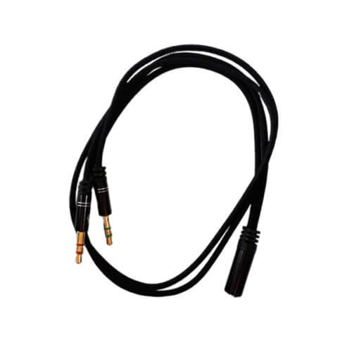 Cable adaptador para auriculares de celular a PC notebook Premium