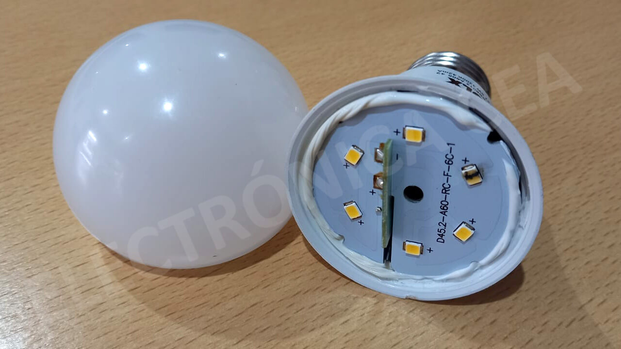 Cómo reparar una lampara led