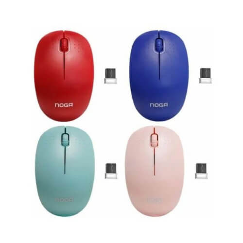 Mouse óptico inalámbrico USB Marca Noga