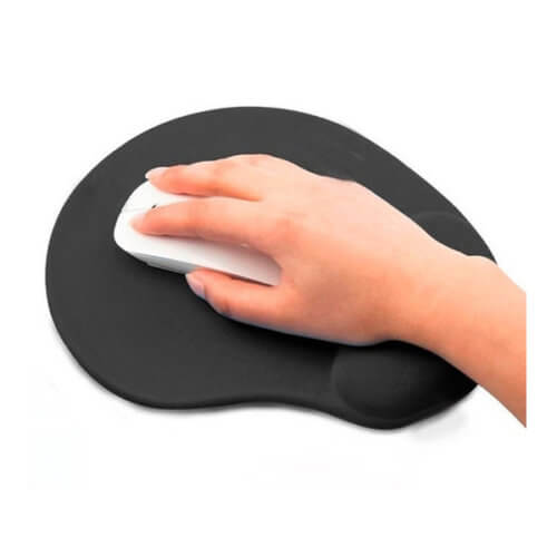 Pad para mouse con apoya muñeca 24x21cm