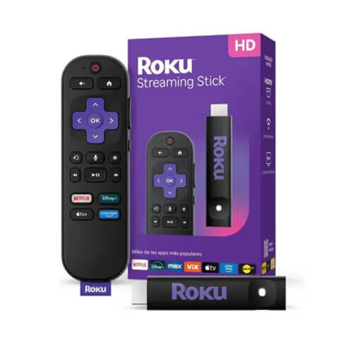 Reproductor ROKU FULL HD 1080 convertidor a smart con control