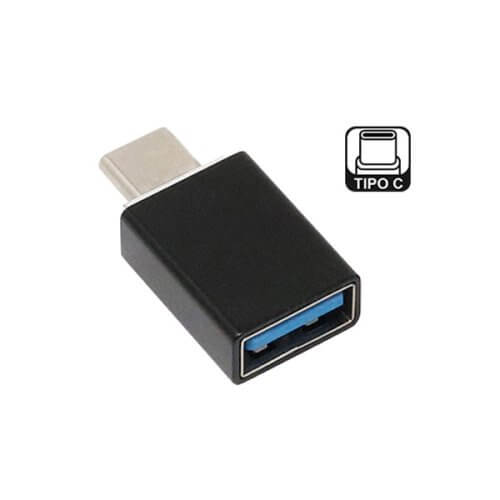 Adaptador otg usb hembra a tipo C macho 3.0